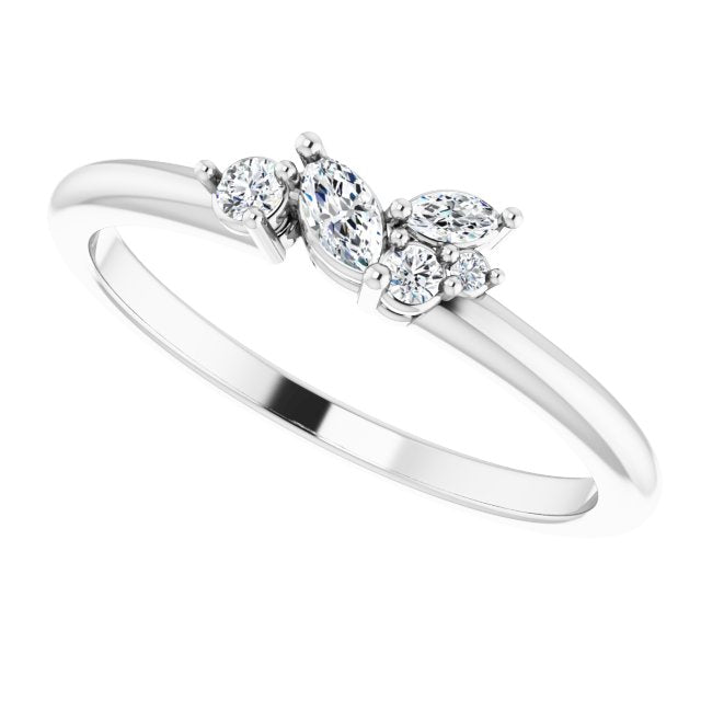 Promise diamond ring