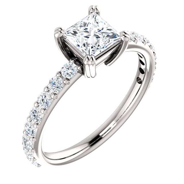 Princess lab-grown diamond Engagement ring Toronto