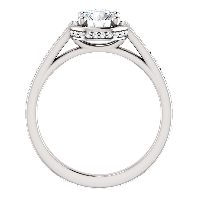 Luxury diamond engagement ring by lumijewelry