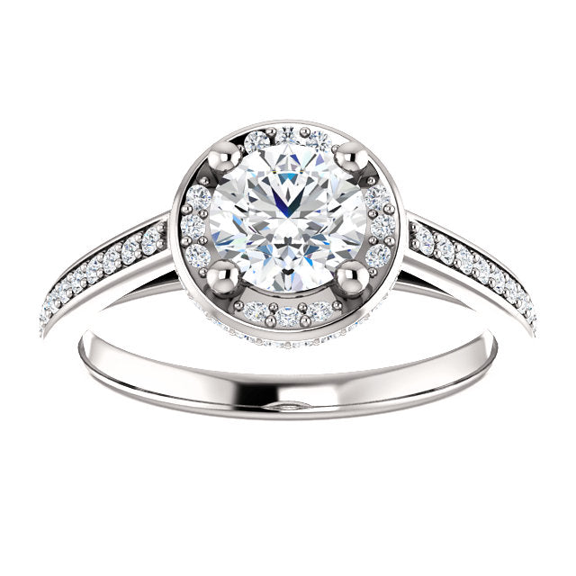 Diamond engagement ring by Lumijewelry Toronto