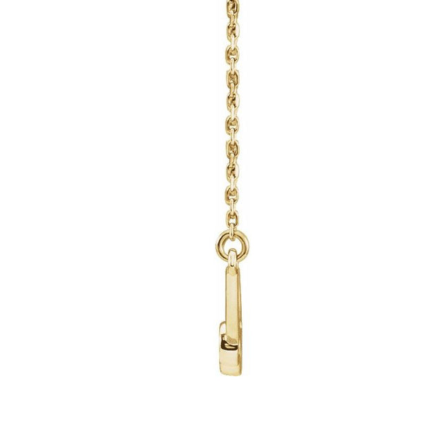 3 Stone Diamond Bezel set Necklace - Lumi Jewelry