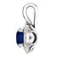Sapphire Pendant with Diamonds - Lumi Jewelry