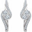 Diamond Hoop Earrings - Lumi Jewelry